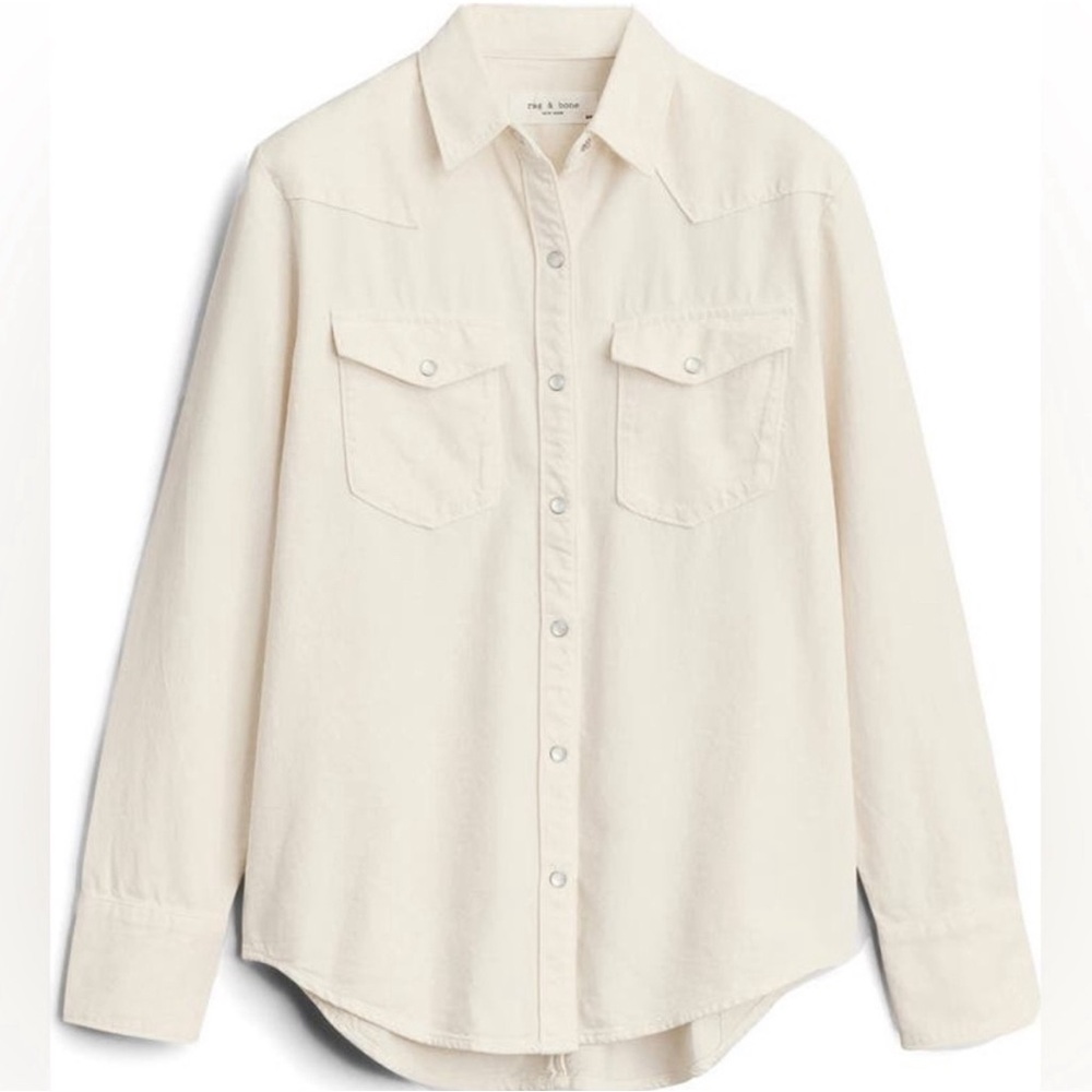 Rag & Bone Featherweight Wyatt Shirt - Picture 2 of 7